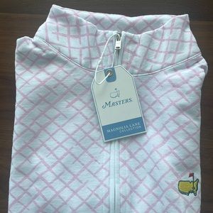 OFFICIAL 2022 MASTERS WOMENS PINK ZIP UP